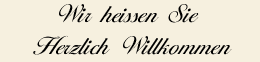 Herzlich Willkommen
